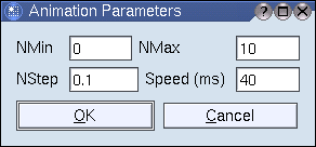 Animation Parameters Dialog